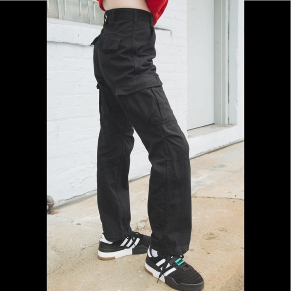 brandy melville piper worker pants black